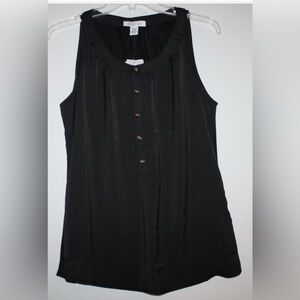 Elegant Black Sleeveless Top